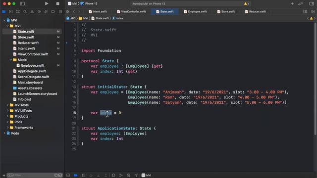 MVI Architecture iOS (Swift) смотреть онлайн