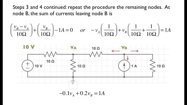 ECE 201 Lesson 8. How to write node voltage equations from KCL. смотреть онлайн