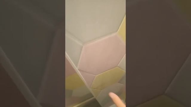 Санузел из шестигранной плитки. смотреть онлайн