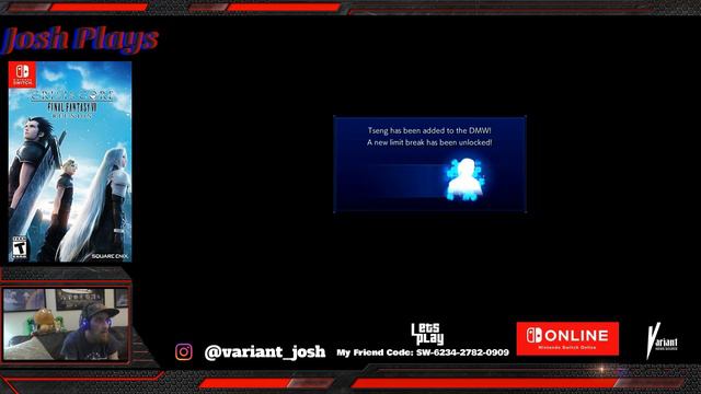Josh Plays Crisis Core: Final Fantasy VII Reunion (Nintendo Switch) смотреть онлайн