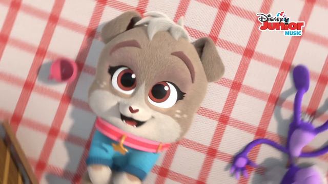 Bunny Monkey Song 🎵| Music Video | Puppy Dog Pals | Disney Junior смотреть онлайн