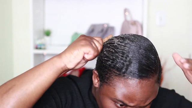 SLEEK DOWN LOW BUN ON 4C SHORT NATURAL HAIR смотреть онлайн