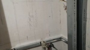 Как установить инсталляцию GROHE и создать нишу из гипсокартона под установку бойлера над ней !