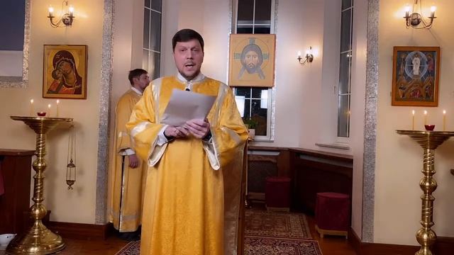 Вечерня на русском языке. 01 октября 2022 смотреть онлайн