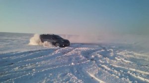 Зимние покатушки субару трибека