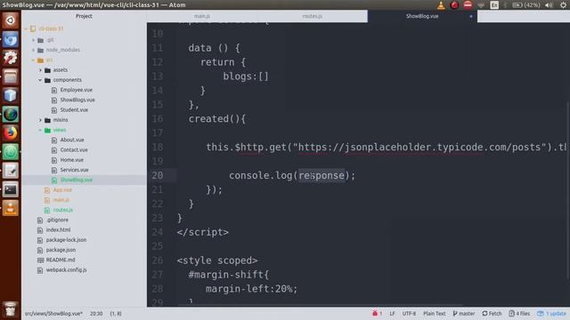 VueJs 2 Tutorial for beginners in HINDI | ENGLISH (#47) URL Parameters in Route in Vue Js (#4) смотреть онлайн