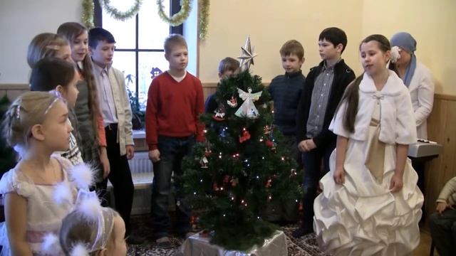 Рождественский праздник 2012. Старшая группа. смотреть онлайн