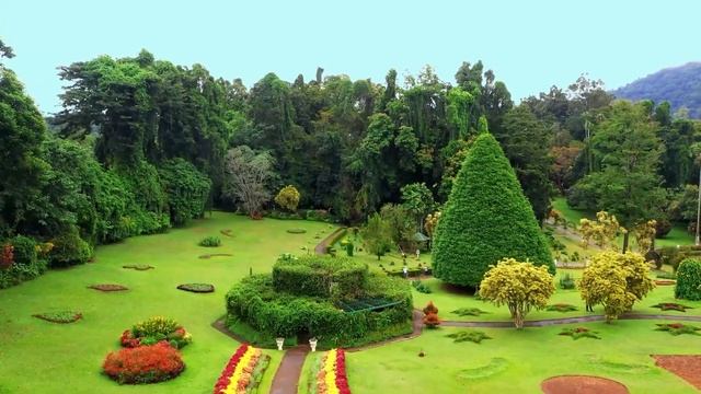 Sri Lanka 4K - Relaxing Music With Beautiful Natural Landscape - Amazing Nature
