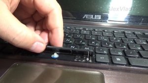 Как снять и установить кнопки клавиатуры ноутбука.