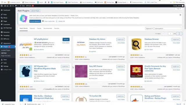Wp phpmyadmin | mysql wordpress plugin | Wordpress Database смотреть онлайн