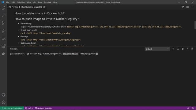 Push and Delete Image смотреть онлайн