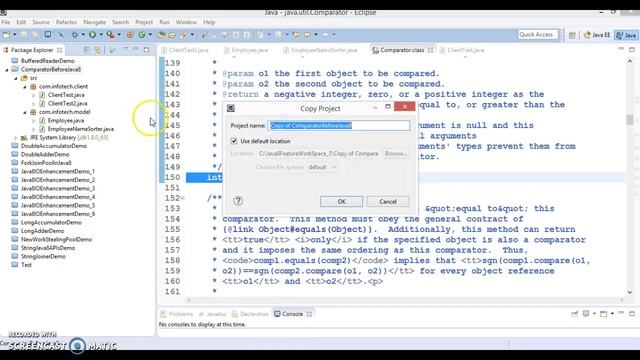 Java 8 Comparator Example using Lambda смотреть онлайн