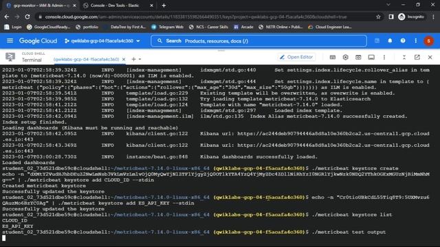 Using Elastic Stack to Monitor Google Cloud [ GSP992 ] Lab Solution
