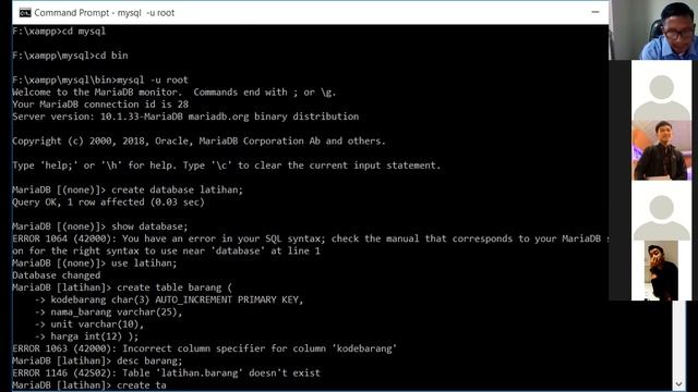 Database dasar Data Definition Language (DDL) pada Structure Query Language (SQL) смотреть онлайн
