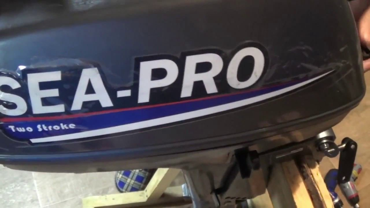 Ремонт ручного стартера лодочного мотора SEA PRO 3 л.с. смотреть онлайн