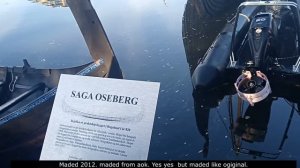 Норвегия. Корабли викингов. Norge. Tønsberg vikings boats