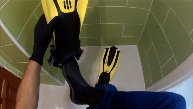 Mares Avanti Super-Channel Open Heel Fins Regular Yellow смотреть онлайн