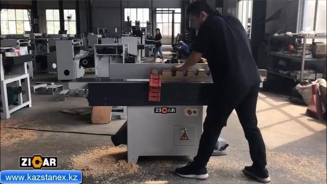 Фуговальный станок Zicar MB523 от Kazstanex смотреть онлайн