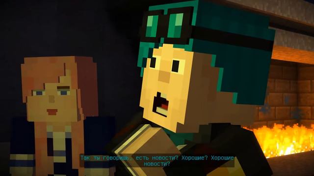 Прохождение Minecraft Story Mode - Эпизод 6 Портал в неизвестность #13 смотреть онлайн