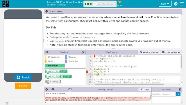 Code.org Lesson 10.3 Functions Practice | Tutorial with Answers | Unit 4 CS Principles смотреть онлайн