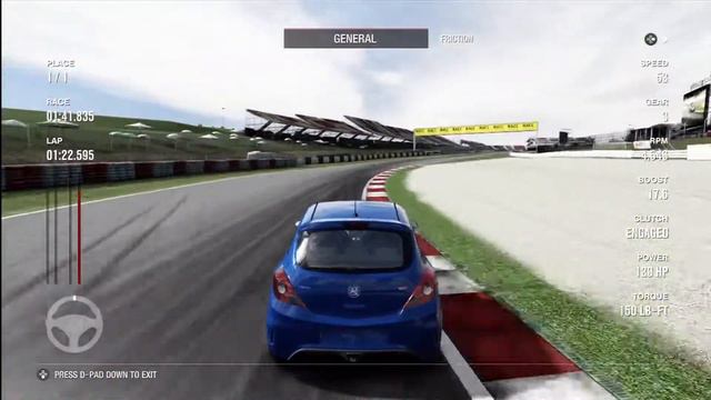 Forza Motorsport 4 - Vauxhall Corsa VXR Stock Lap смотреть онлайн