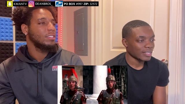 First Time Watching Monty Python Biggus Dickus Reaction | Life Of Brian | REACTION смотреть онлайн