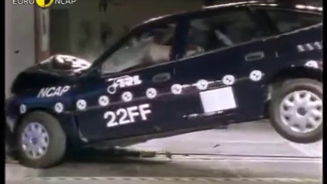 Euro NCAP Opel Vauxhall Chevrolet Vectra B 1997 Crash test смотреть онлайн