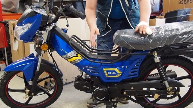 Мопед MOTOLAND DELTA/полный разбор смотреть онлайн