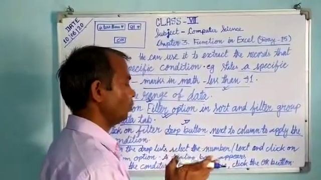 Class -7, Subject- Computer Science, Chapter-3, Fuctions in Excel(Day-15), Date- 10/06/20. смотреть онлайн