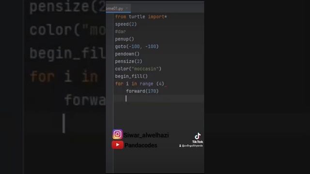 How to draw a house with python | كيفاش نصور دار بالبايثن смотреть онлайн