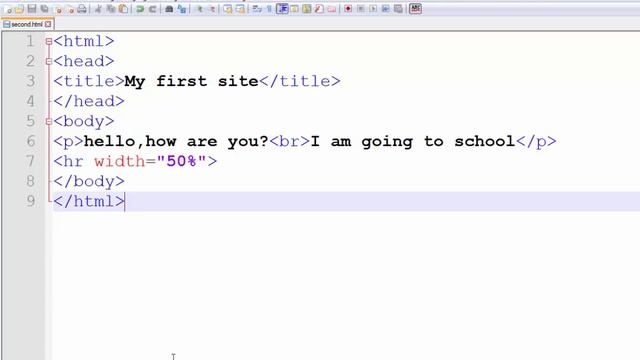 Horizontal Line Tag in HTML, Lec-6 |HTML tutorial for beginners in Urdu/Hindi| смотреть онлайн