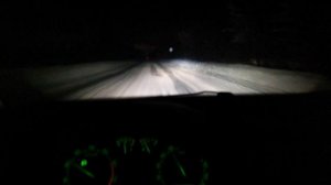 Би-лед линзы на трассе