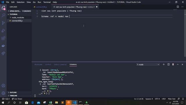 [MongoDB] | Bài 6: Tổng hợp các trường hợp sử dụng populate trong DB | Nodemy смотреть онлайн