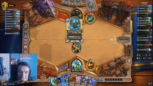 [Rise of Shadows Day 1] Taunt Druid without Hadronox? (Heal Druid) [Hearthstone] смотреть онлайн