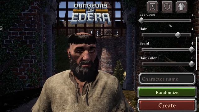 Dungeons of Edera - Character Customization смотреть онлайн