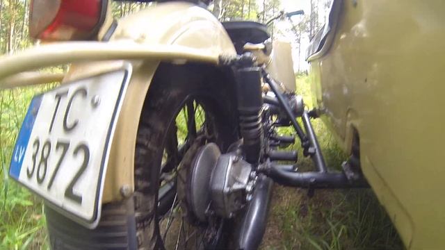 1. Поездка в Вентспилс на "Kurland Bike Meet" на мотоцикле Урал. смотреть онлайн