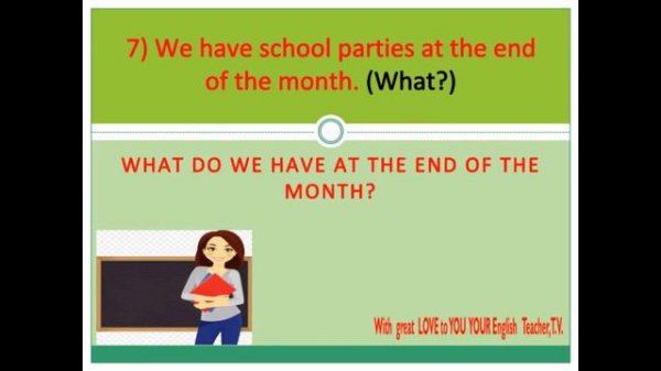 Special Question Present Simple