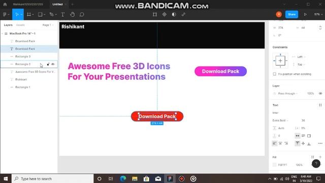 How to make a dynamic 3D Icons || Using Figma смотреть онлайн