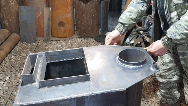 Довариваем КОТЁЛ ОТОПЛЕНИЯ с трубами НКТ на БОЛЬШУЮ КВАДРАТУРУ смотреть онлайн