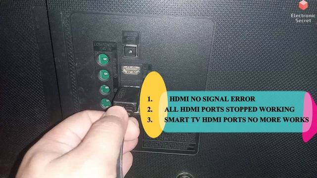 HDMI NOT WORKING ON HISENSE TV || HDMI NO SIGNAL ON TV