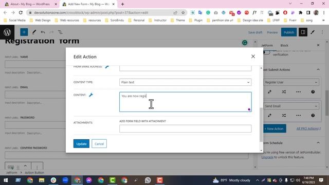 How to create user registration form using jetformbuilder | | Full Bangla 2023 | | Part 15 смотреть онлайн