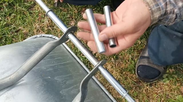 Тачка садовая Skiper 2x85 Fermer. Сборка. смотреть онлайн