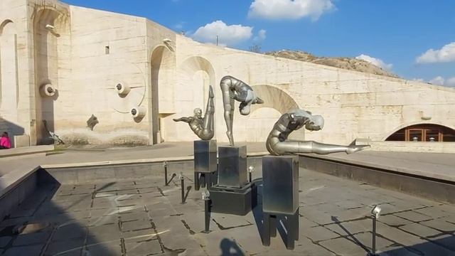 Ереван. Достопримечательности. Каскад. Yerevan. Attractions. Cascade.