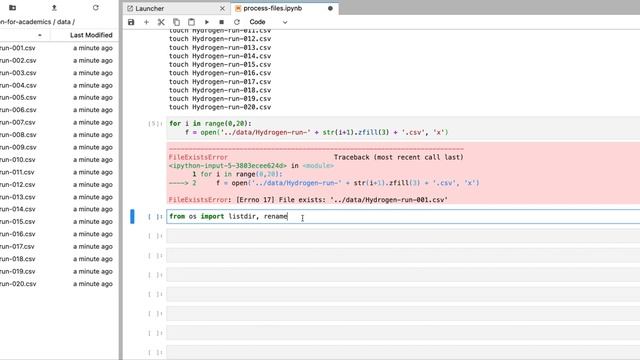 Python for Academics: Append a prefix to a file name for lots of files смотреть онлайн