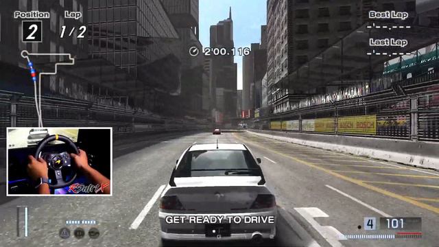 Gran Turismo 4 Remastered: Lancer Evolution in 4K with Logitech G920 on PCSX2 смотреть онлайн