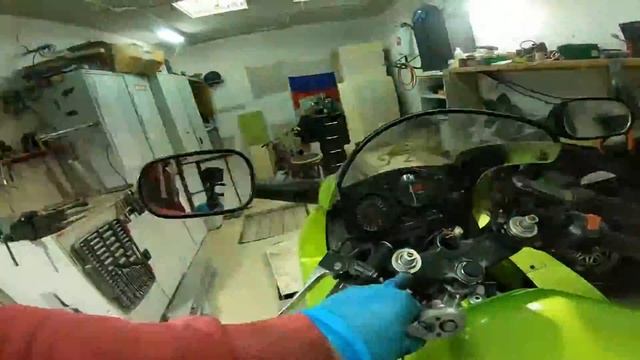 замена сальника вилки honda cbr 600 f3 смотреть онлайн