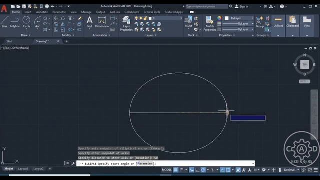 3. AutoCAD Tutorial for Beginners Rectangle, Ellipse, Hatch,Boundry, Region, SPline смотреть онлайн