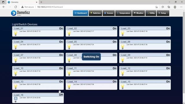 Tampilan Monitor Automation System смотреть онлайн