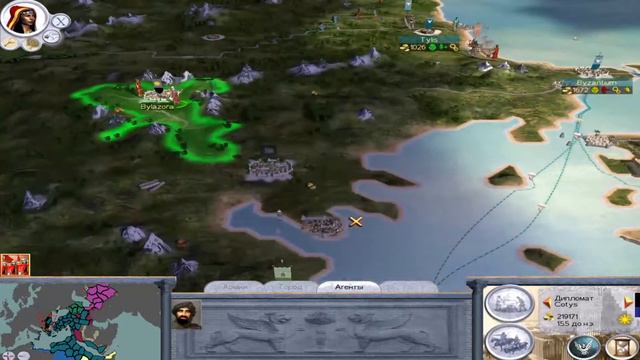 Rome Total War. Кампания за Понт.(Максимальная сложность, мод Res Gestae). #28 смотреть онлайн