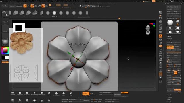 ZBRUSH TUTORIAL смотреть онлайн